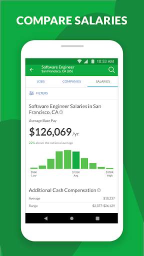 Glassdoor - Job search, company reviews & salaries screenshot 4