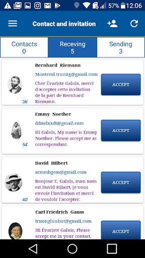 Carnet de correspondance screenshot 8