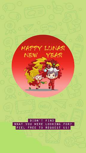 Chinese Lunar Year Sticker for WhatsApp Messenger screenshot 1