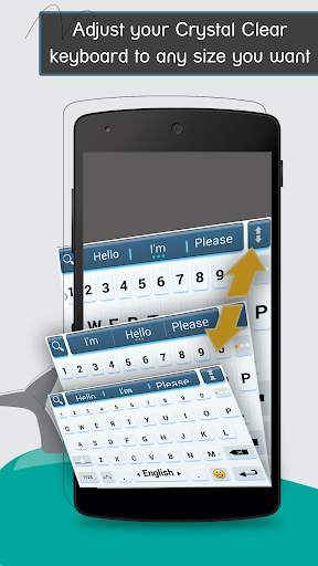 ai.type Crystal Clear Keyboard screenshot 3