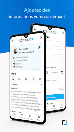 CornerJob – Offres d'emploi screenshot 6