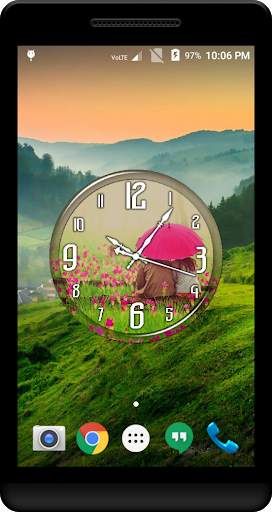 Romantic Clock Live Wallpaper screenshot 1