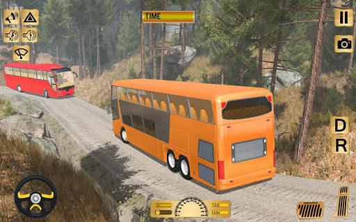 Tourist Bus Off Road Drive Sim screenshot 4