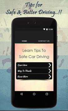 Learn Tips To Safe Car Driving screenshot 1