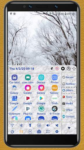 XnPad: Control Center | App Launcher | Home Button 1 تصوير الشاشة