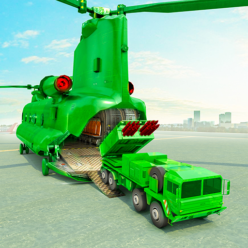 ikon US Limo Army Car Transporter Game: Car Transport