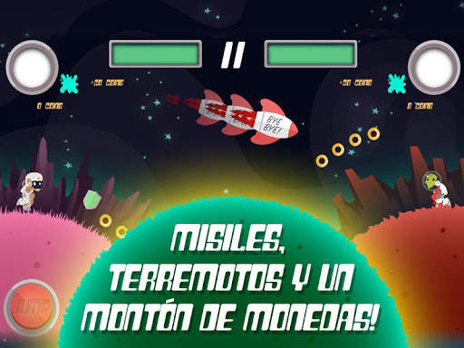 Planet Rider - 2 Player Runner screenshot 3