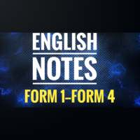 English Form 1 -Form 4 Notes Revisions