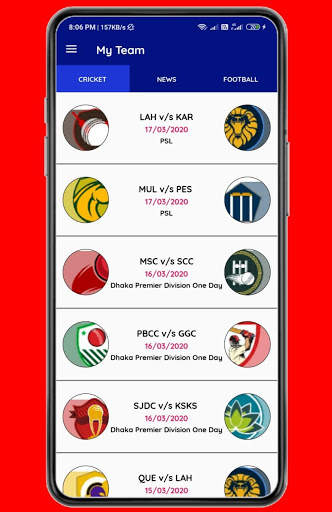 Dream Team 11 - Fantasy Cricket 11 Perdition screenshot 2