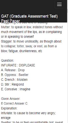 NTS GAT General Past Paper screenshot 4