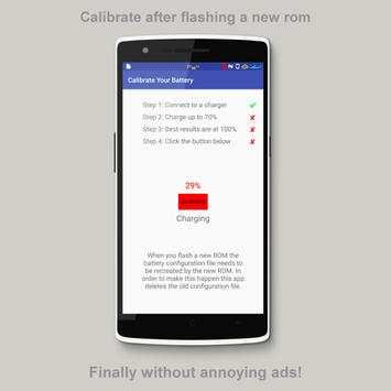 NoAd Battery Calibrator [ROOT] screenshot 1