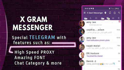 X Messenger plus anti filter screenshot 4