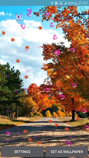Autumn Live Wallpaper screenshot 6