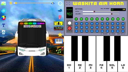 Bus Telolet Basuri Pianika screenshot 1