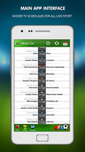Live Football on TV screenshot 1