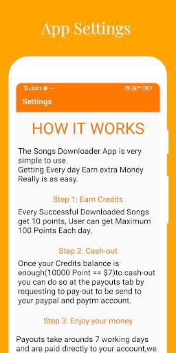 Free Mp3 Download - Money App screenshot 5