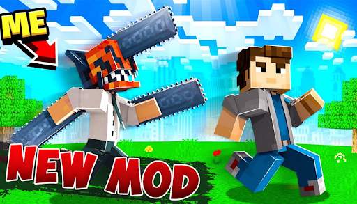 Mod Chainsaw Man for Minecraft screenshot 1