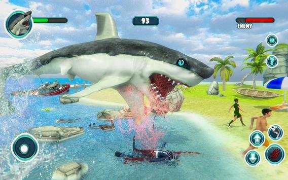 Shark Attack Game Simulator:Big Shark Games screenshot 4