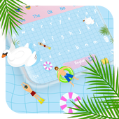 Cool Pool Party Keyboard icon