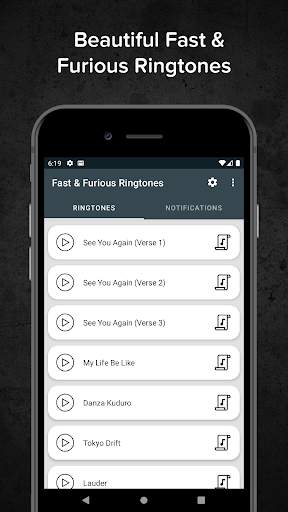 Fast and Furious Ringtones - Quotes & Soundtracks screenshot 1