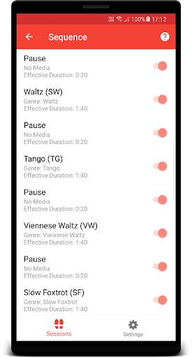 Ballroom Competition Trainer L screenshot 1