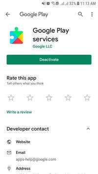 Play Services Info (Update) 3 تصوير الشاشة