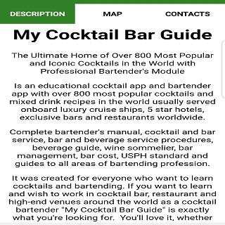 My Cocktail Bar Guide screenshot 2
