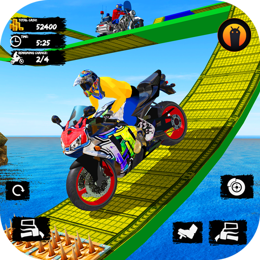 Mega Ramp Bike Race 3d Bike Stunt- Racing Games icon