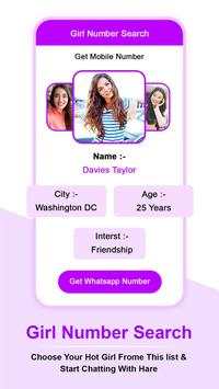 USA Girl Mobile Number Search - Make Girlfriend screenshot 4
