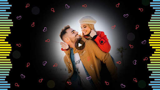 Share2u - Musical Bit Particle Video Status स्क्रीनशॉट 1