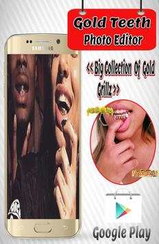 Gold Teeth Photo Editor screenshot 3
