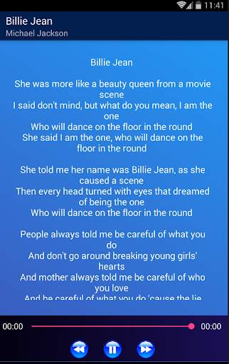 Michael Jackson Lyrics | Music Video screenshot 3
