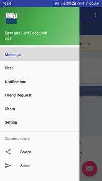 Easy & Fast Facebook screenshot 2