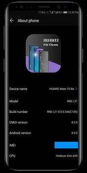 P30 Dark Theme for Huawei screenshot 3