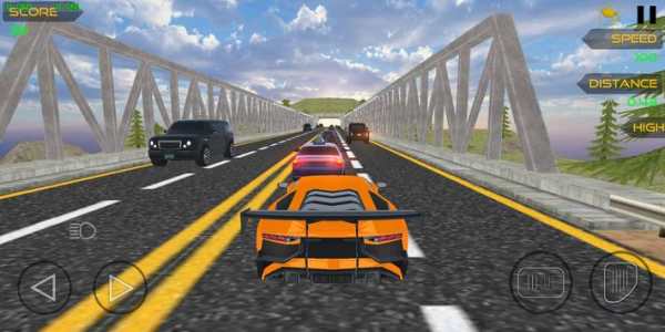 Extreme Highway  Car Racing Simulator screenshot 1