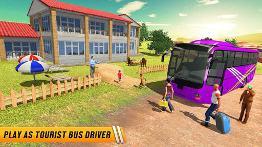 City Coach Bus Driving Games screenshot 10