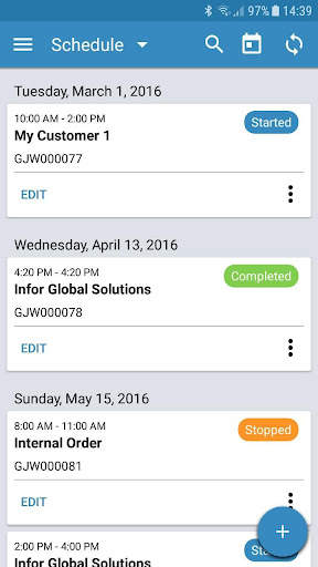 Infor LN Mobile Service screenshot 3