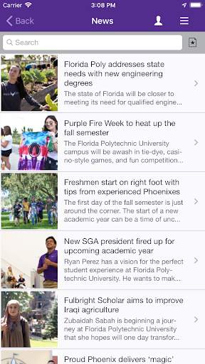 Florida Poly Mobile screenshot 5