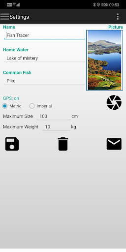 fish trace - Fishing logbook screenshot 6