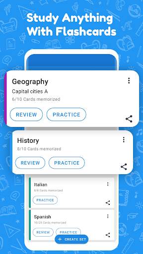 Flashcards World screenshot 1