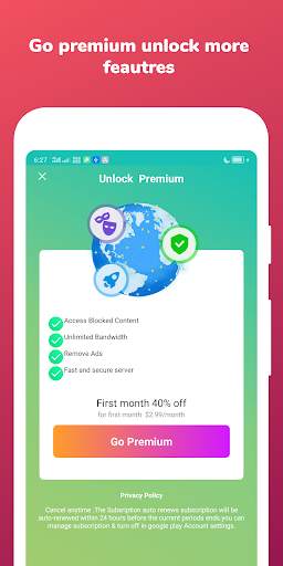 Direct VPN & Hotspot Proxy Unblocker-Super VPN screenshot 6
