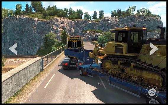 Euro Truck : Real Cargo Delivery Game Simulator 3D screenshot 5