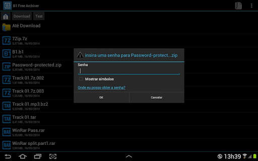 B1 Archiver zip rar screenshot 9