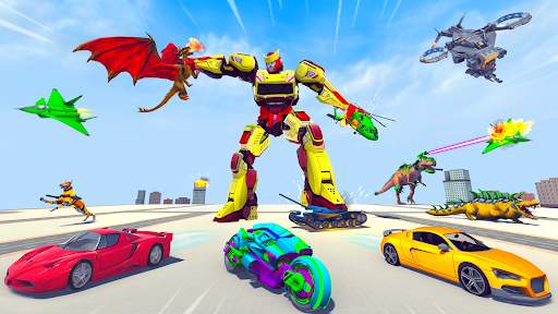 경찰 로봇 자동차 게임 3d screenshot 2
