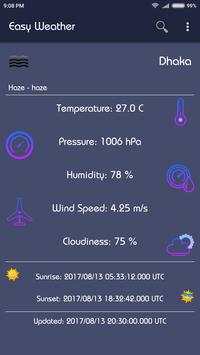Easy Weather screenshot 1