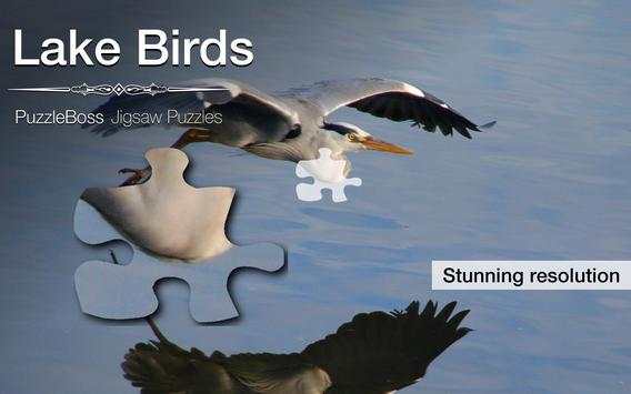Jigsaw Puzzles: Lake Birds screenshot 1