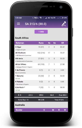 FAST Live Cricket Line screenshot 4