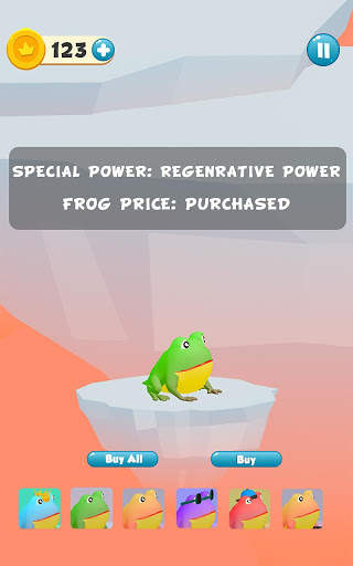 Tap the frog- Homeless Frog Games screenshot 7