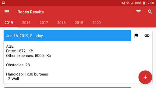 RaRe (Races Results) screenshot 10