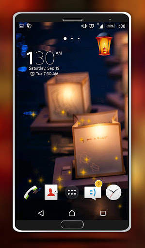 Lanterns Live Wallpaper 3 تصوير الشاشة